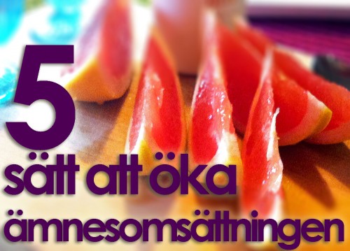 Ämnesomsättning
